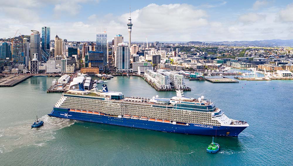 Celebrity Eclipse in Auckland