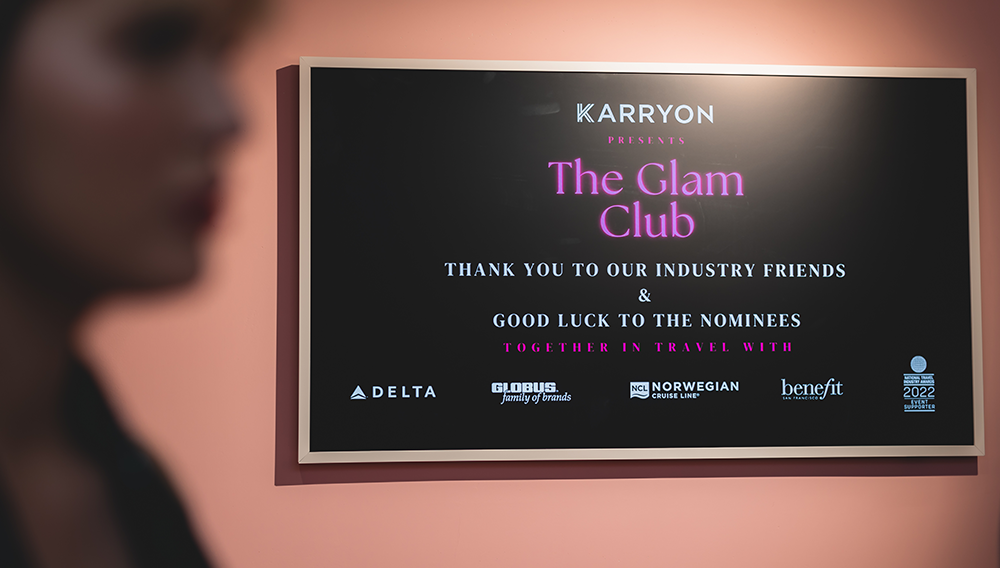 glam club signage