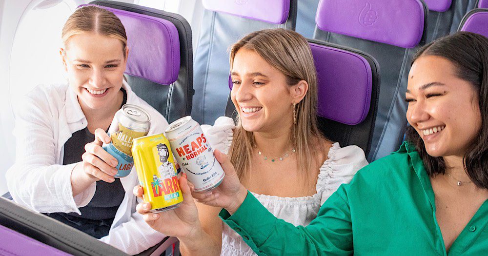 All in good taste: no trolleys and non-alcoholic beer for Bonza’s onboard meals