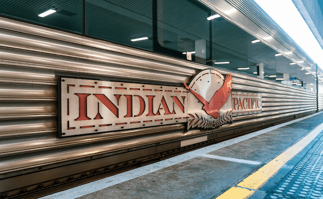 The legendary Indian Pacific.