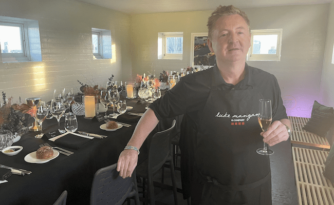 Luke’s Table at the Pylon Lookout: A restaurant review (not all about the food) 1 The man himself, Luke Mangan.