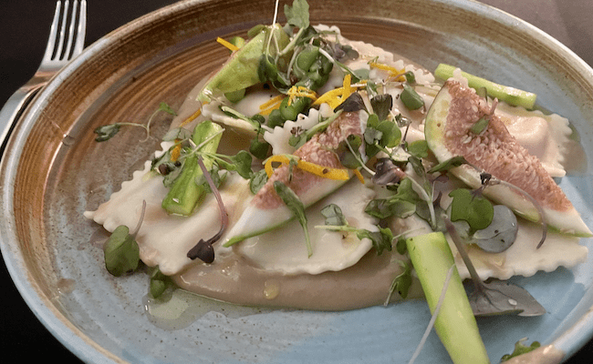 Luke’s Table at the Pylon Lookout: A restaurant review (not all about the food) 7 Ravioli main course