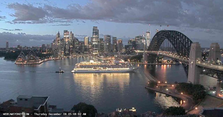 She’s back! Viking Orion returns to Sydney after 1,020 days away