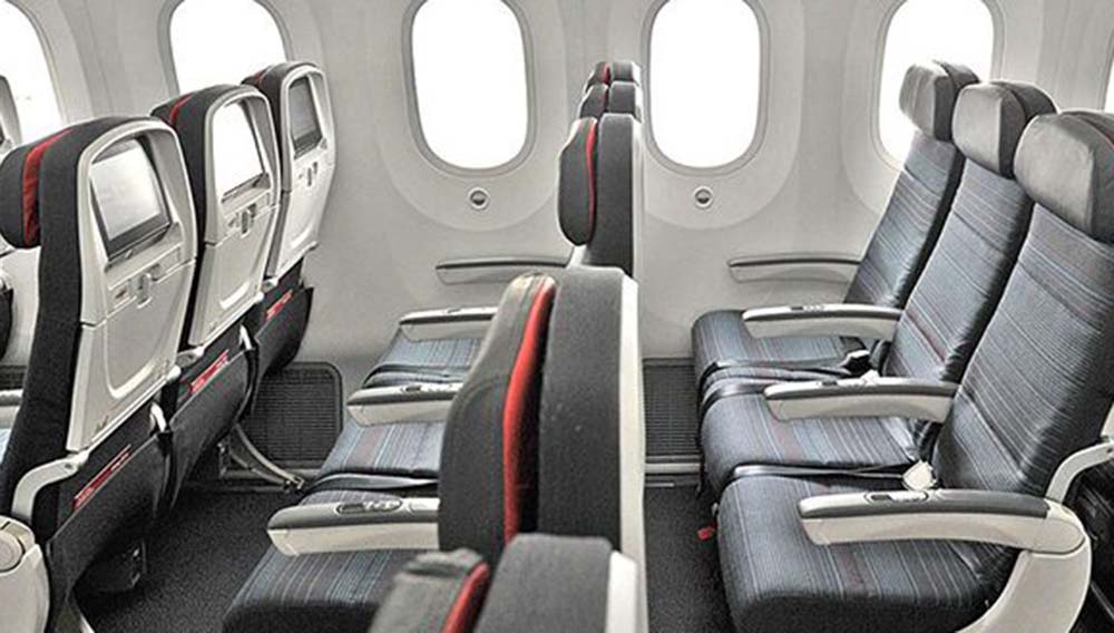 AC 787 economy seats