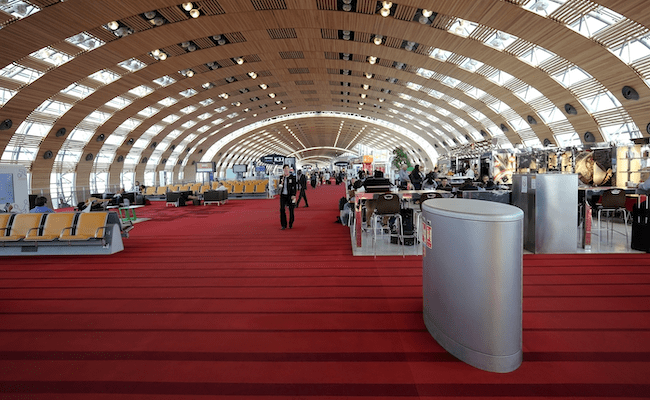 Flights from Charles de Gaulle airport are unaffected ... for now.