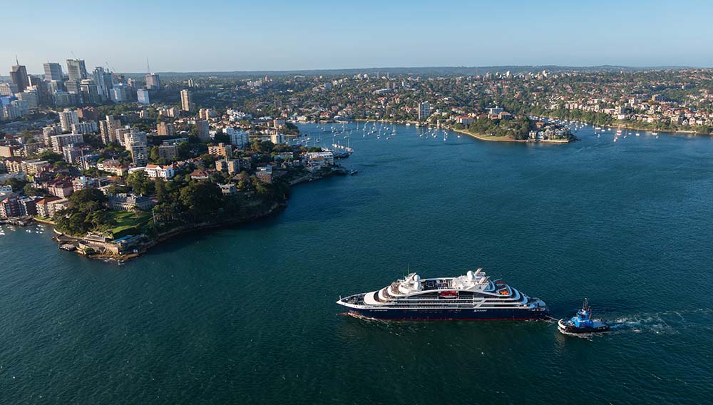 Bienvenue! PONANT’s Le Lapérouse sails into Sydney after 3-plus years away 1 PONANT Le Laperouse Sydney Harbour day