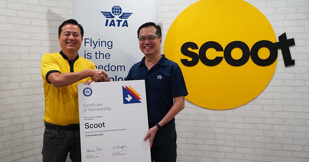 Safe travels! Scoot joins IATA and solidifies safety standards operations record