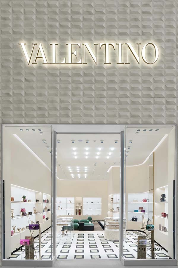 Valentino at Sydney Airport Luxury Precinct T1 International
