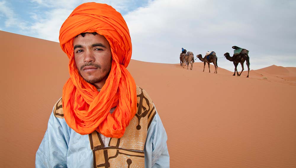 G Adventures Morocco Sahara Desert Dunes Camels Local