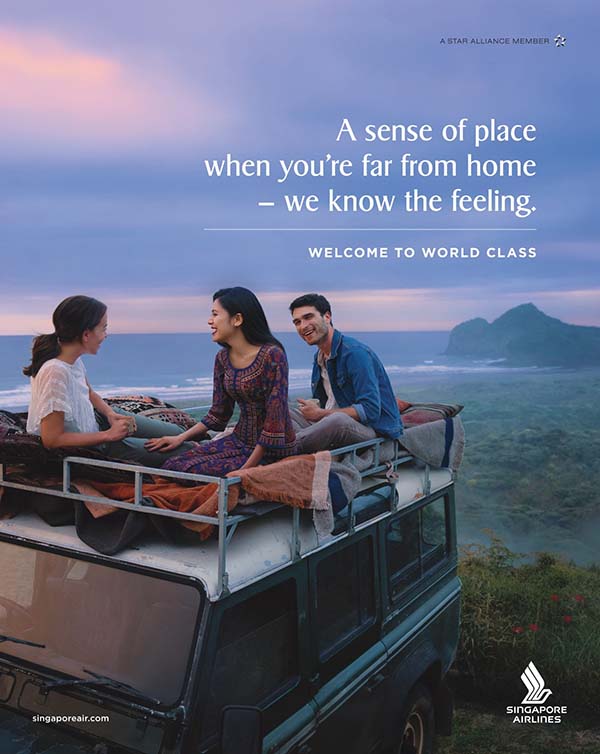 Welcome to World Class: Singapore Airlines debuts new brand campaign 1 SG Print Ad 2