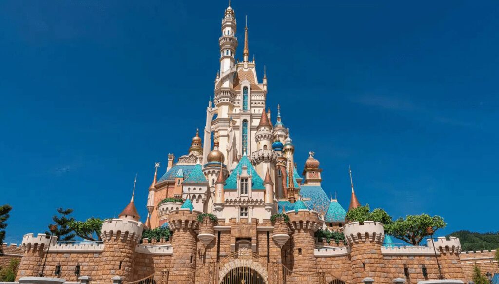 Hong Kong Disneyland's new Castle of Magical Dreams. Credit: Hong Kong Disneyland Resort