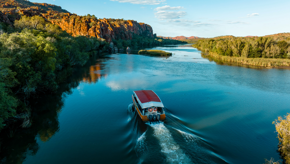 See the mighty Ord River ©Tourism Western Australia