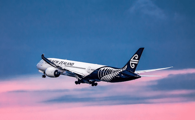 Air NZ up and running again.