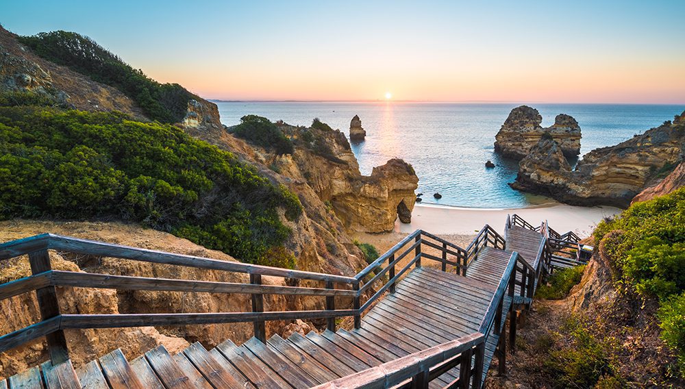 Portugal's Algarve is one of Europe's favourite holiday destinations, as experienced with Globus Touring. Image supplied by GFOB