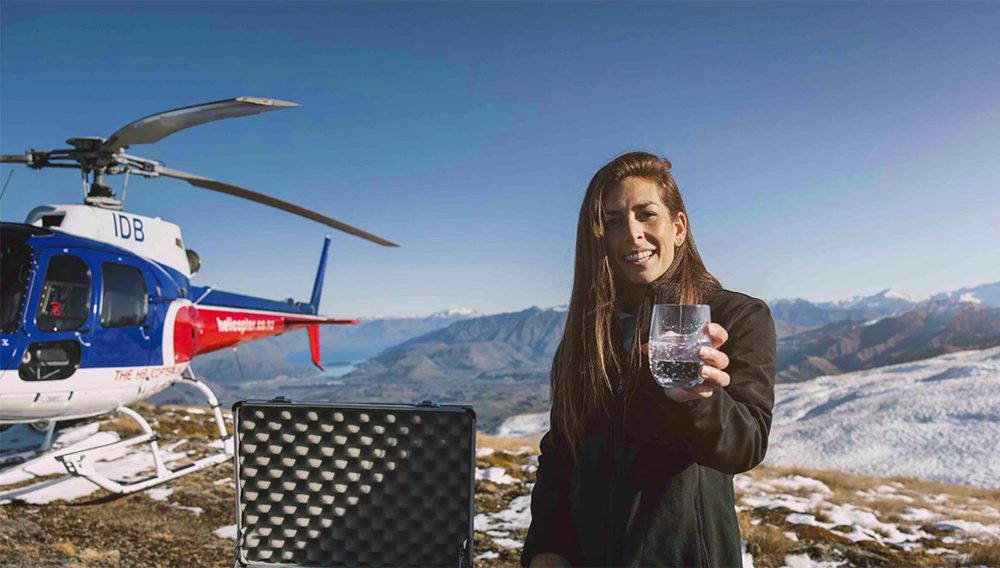 Welcome to the world's first heli gin tour