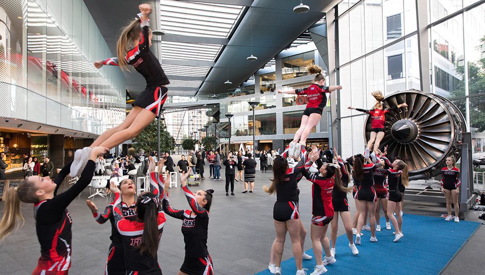 Cheerleaders, Qantas