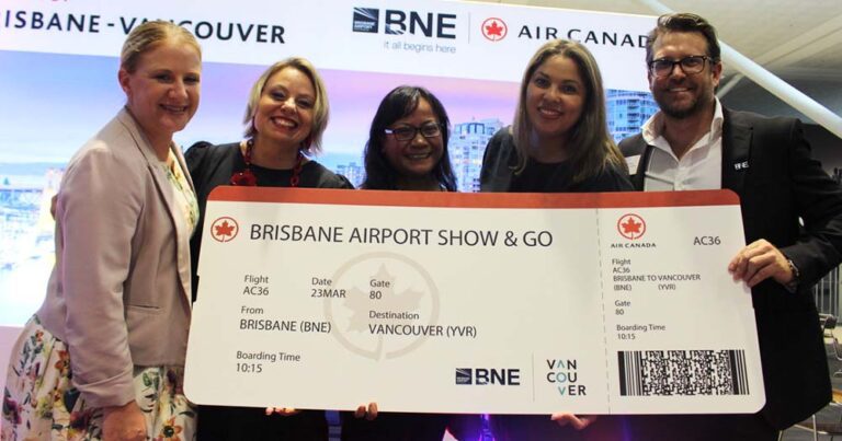 BNE brings Show & Go events back with Air Canada flights to Vancouver