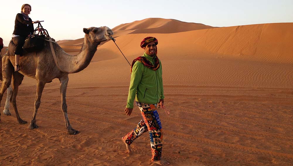 Get set to soar! The travel industry is back & it's time to see your career take off 5 HLO KATHIE JONES SAHARA DESERT