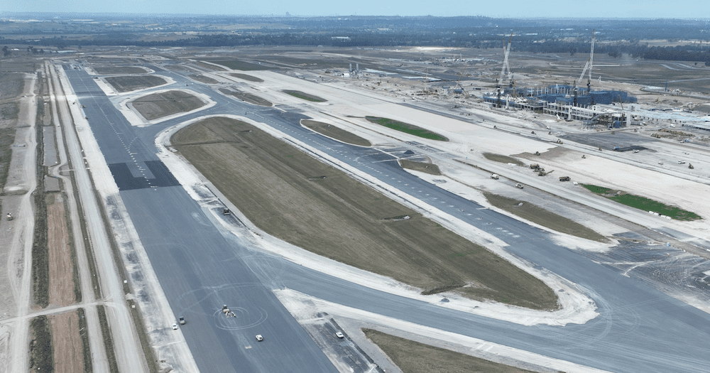 Western Sydney International receives its three-letter airport code three years before it is due to open.