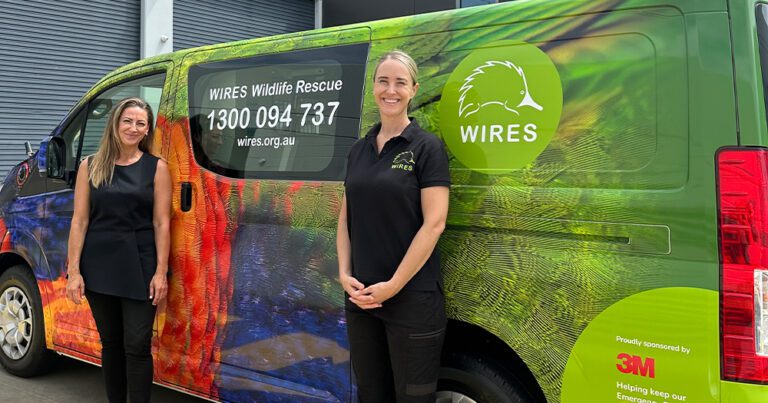 Flight Centre Foundation unveils new WIRES wildlife ambulance