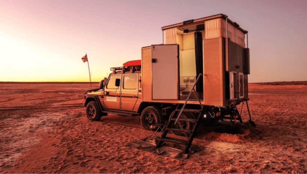 G Wagon vehicle, Simpson's Desert