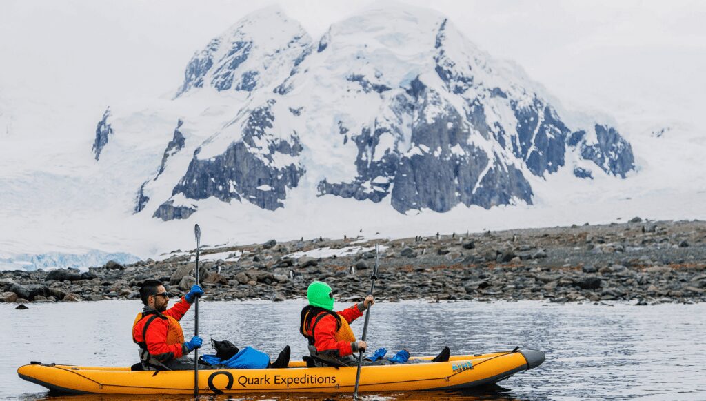 Kayaking Antarctica, Quark
