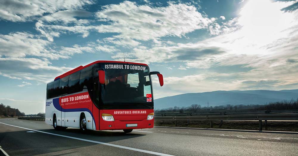 Would you pay $36,500 to take a 56-day bus ride from Istanbul to London?