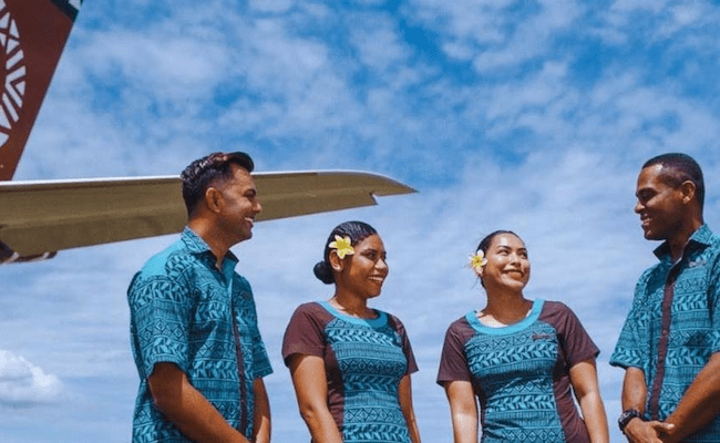 Fiji Airways crew