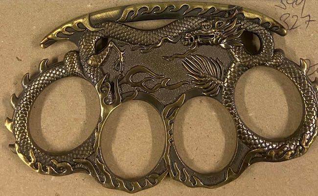 Alcohol alert! AFP makes hundreds of airport arrests since Nov 2 Knuckle duster