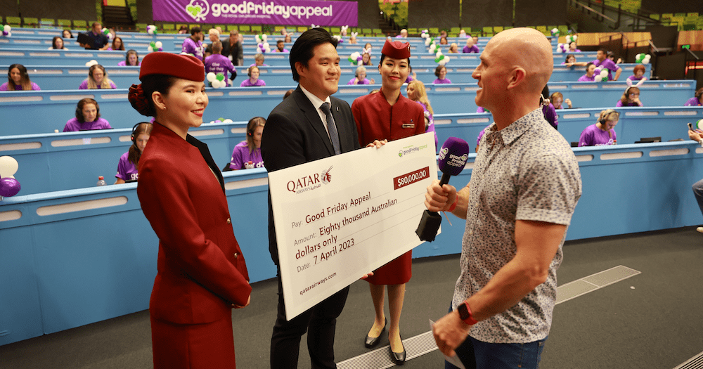 Feel Good Friday: Qatar Airways gives generously to kids in need