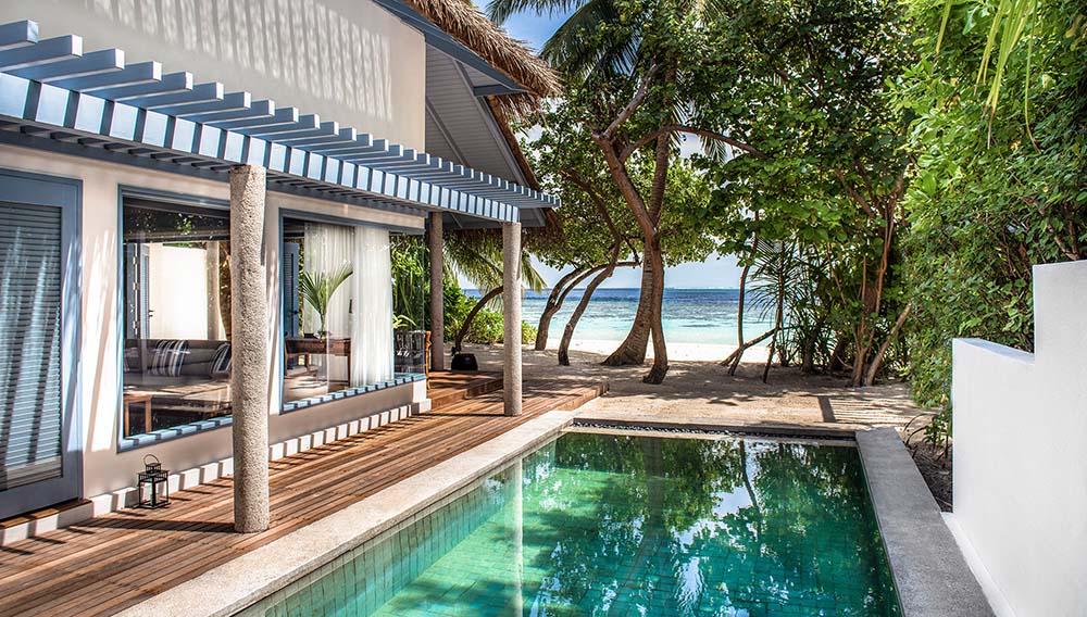 Raffles Maldives Meradhoo Beach Villa with Pool