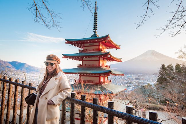 With scenery like this, it's little wonder travel to Japan is booming.