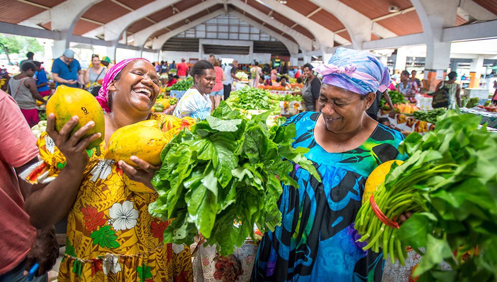 The Port Vila Markets are open every day except Sunday ©David Kirkland