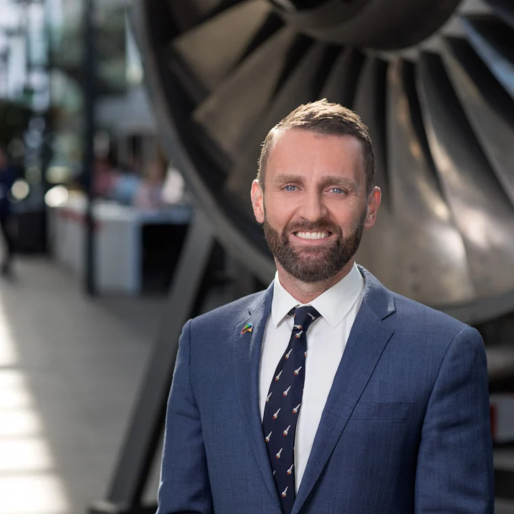 Qantas Group Chief Sustainability Officer Andrew Parker