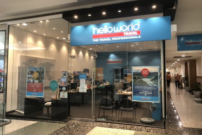 A Sydney Helloworld store