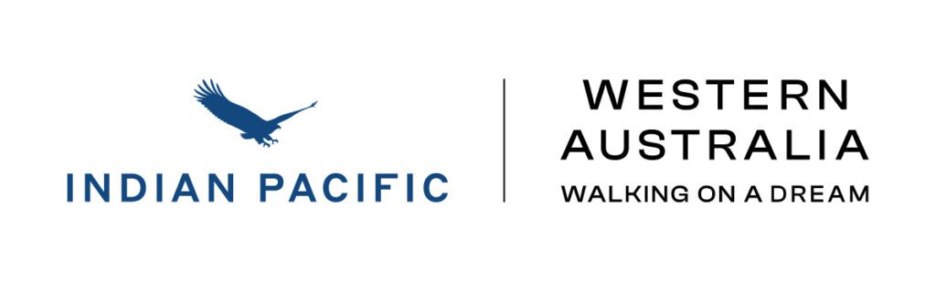 Indian Pacific Logo with Tourism WA logo