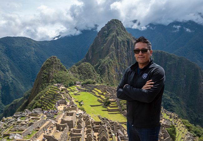 Peru Machu Picchu G for Good Trip Bruce Poon Tip Profile