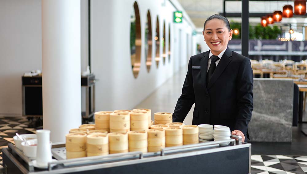 First look: Qantas reopens refreshed Hong Kong International Lounge 1 QANTAS HKG6250