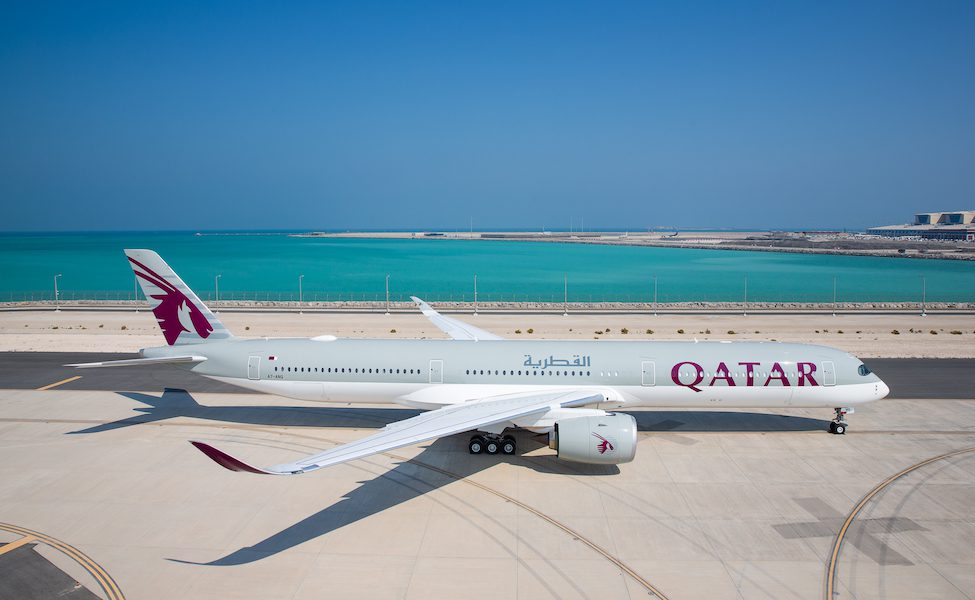 Qatar last flew the route in 2019.