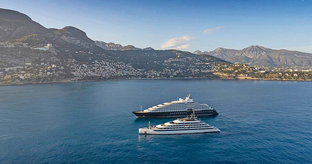 Scenic Group yachts meet in Monaco as new luxury gem Emerald Sakara marks float-out