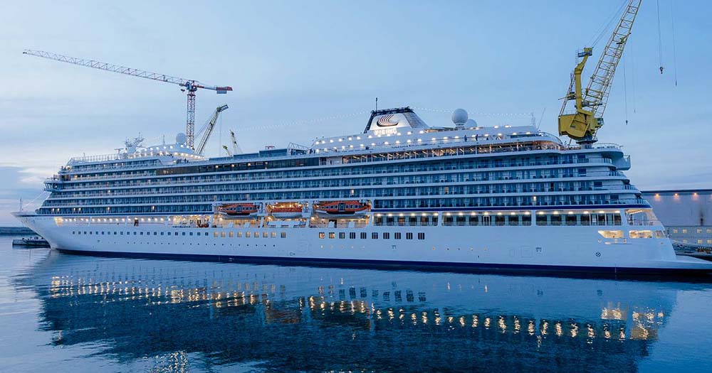 Saturn enters cruising orbit: Viking’s newest ocean ship joins the fleet