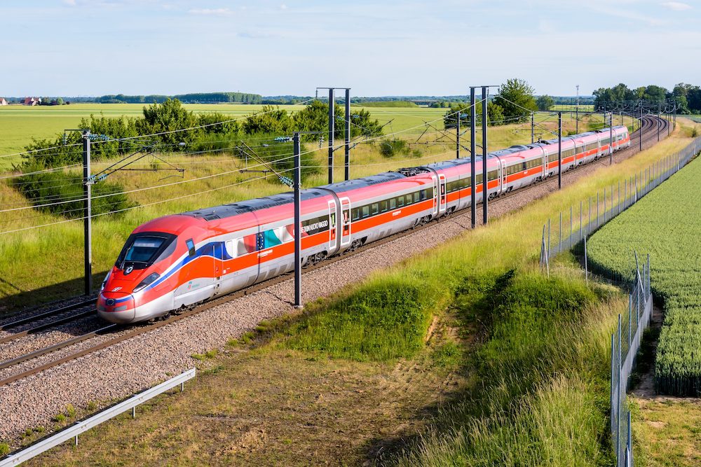 The biggest winner from France’s short-haul flight ban (besides the planet) 1 Flight ban A high-speed train in France.