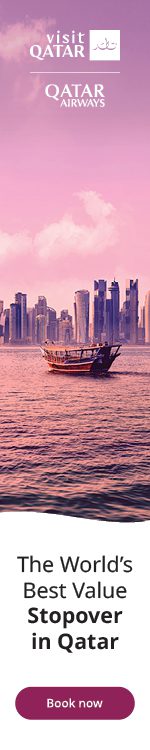 Qatar stopover takeover left side lock up