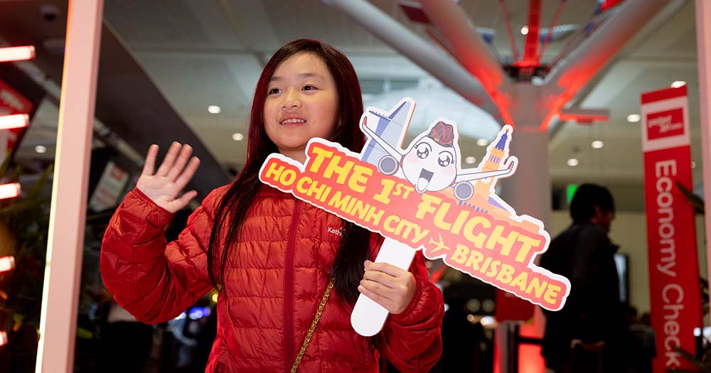 Pho-bulous! First-ever direct Queensland–Vietnam flights take off