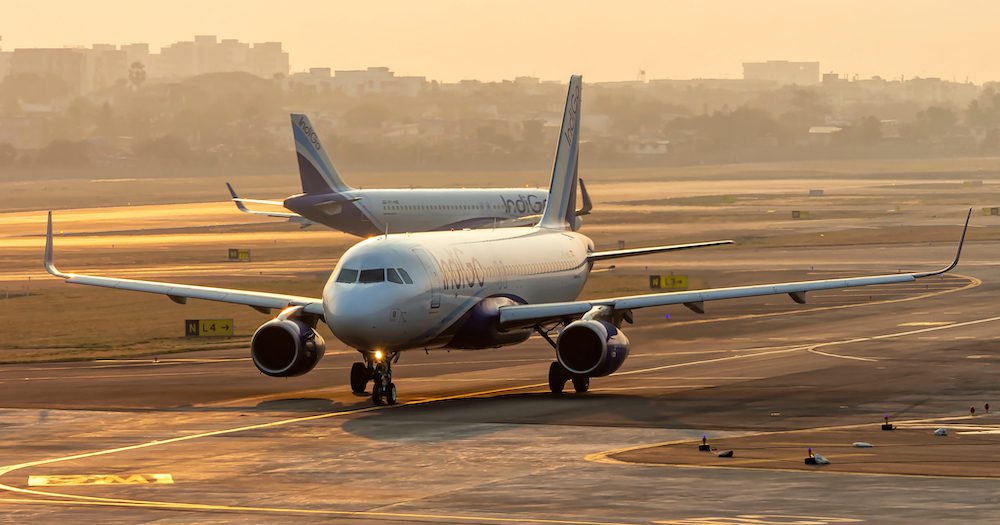 Indian aviation crisis: 90 hoax bomb threats cause air travel havoc 1 IndiGo's A320 in Mumbai.
