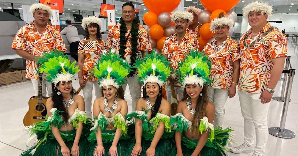 For the first time since 1990, an Aussie airline is flying nonstop to the Cook Islands 