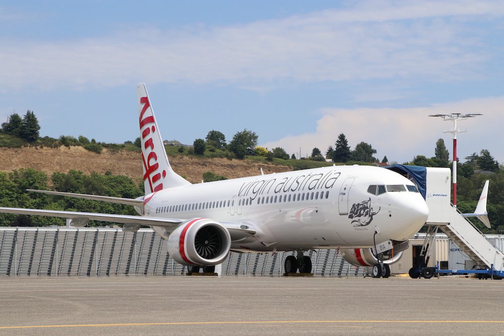 Virgin Australia's new plane!