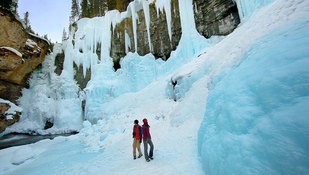 Travel Alberta Johnston Canyon Icewalk Banff