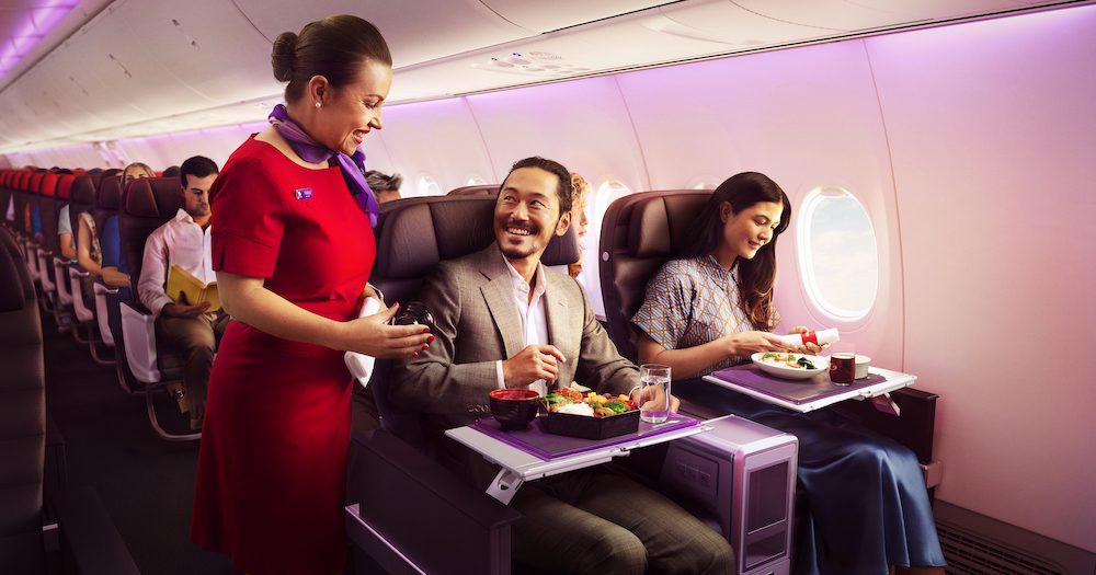 Bam! Virgin Australia reveals new business and economy cabins, plus $110m interior upgrades