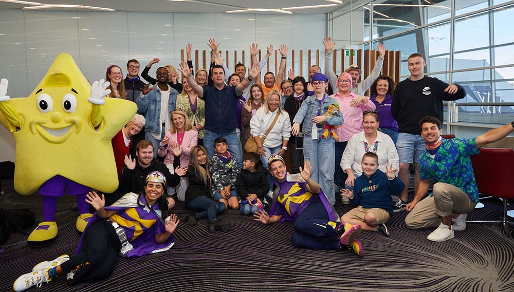 Virgin Australia’s Starlight flight to Hamilton Island grants 13,000th wish 1 VA Starlight Happiness Island flight lounge